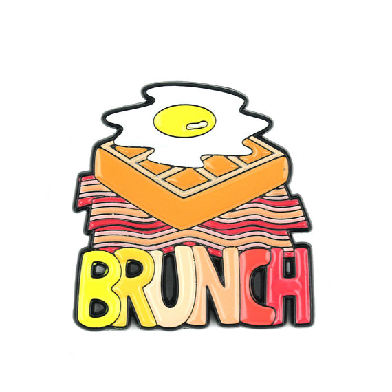 Broche beicon, gofre y huevo - Regalos brunch lovers